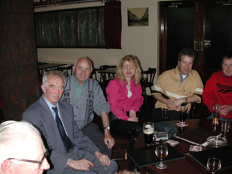 Father Sean McCarthy, Tom Swanton, Tommy Bradfield, Katriona Bradfield, Brian , Richard Bradfield.jpg 409.1K